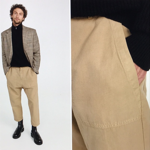 Nili Lotan Men Luna pant Military Khaki 33 - Picture 5 of 16